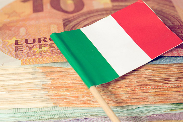 Italian risk premium rises