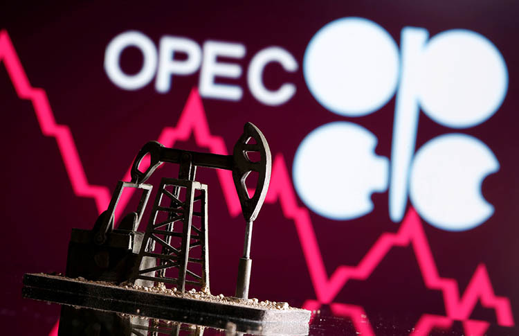 Oil rises as OPEC+ considers production cuts