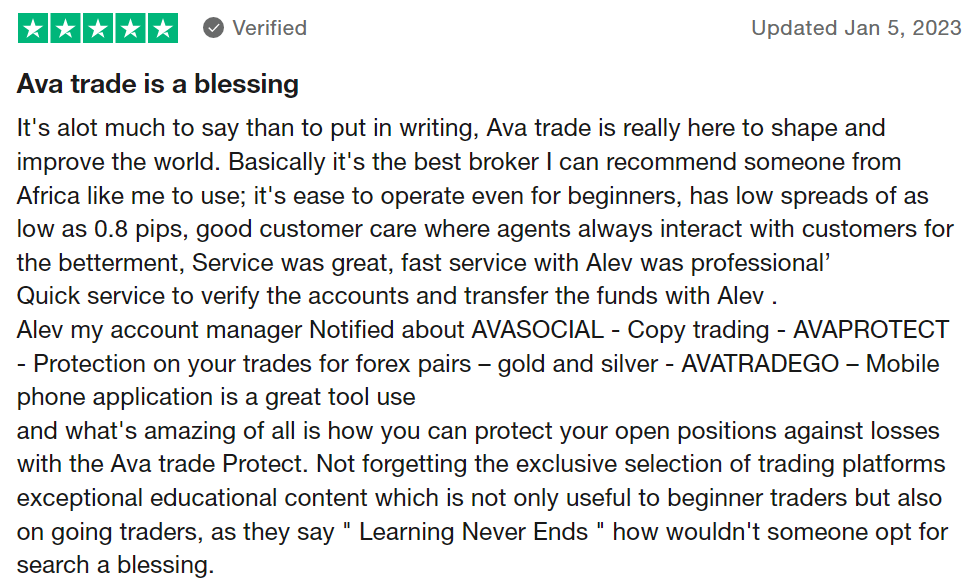 avatrade risk management review