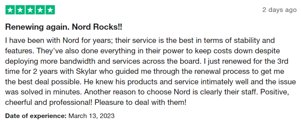 nordVPN overall review