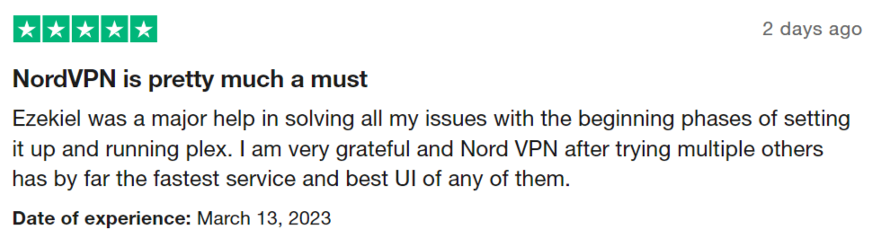 nordVPN speed
