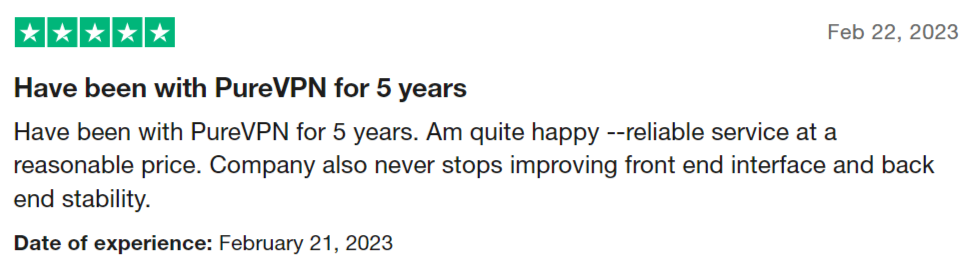 pureVPN overall review
