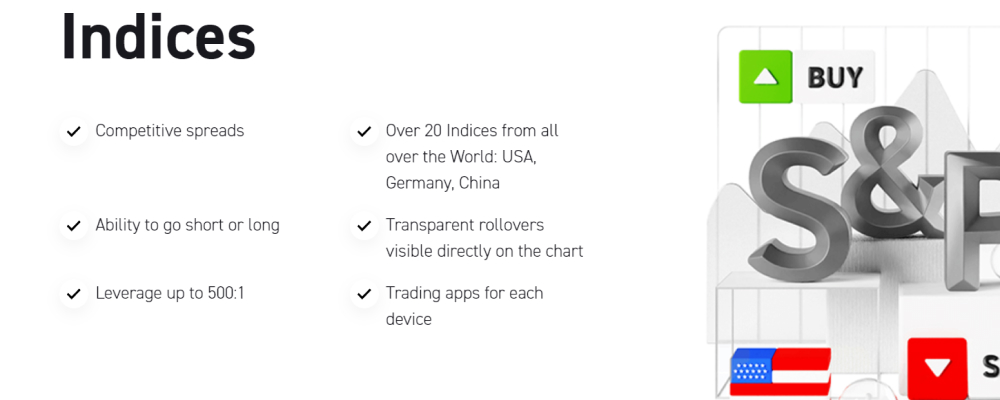 Indices trading with XTB