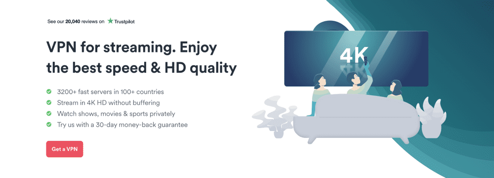 Surfshark VPN streaming