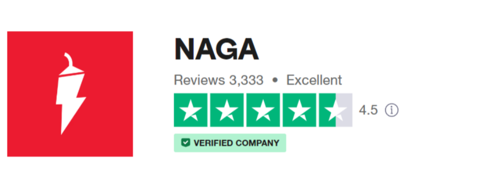 NAGA Market rates trustpilot