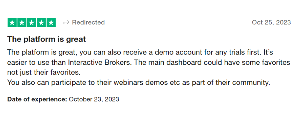 xtb trustpilot review