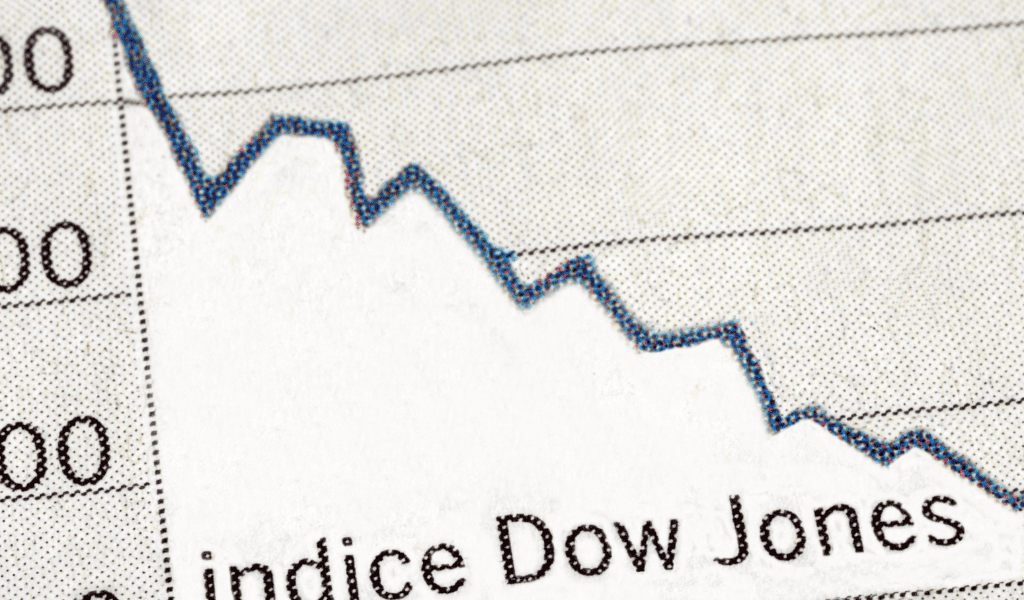 dow jones rises positive economic signals