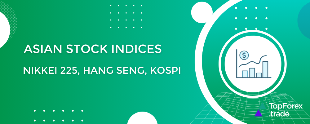 Asian stock indices: Nikkei 225 vs. Hang Seng vs. KOSPI
