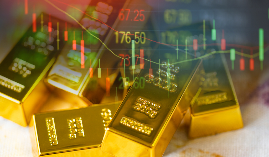 Gold extends losses as Fed delays rate cuts, trade fears ease