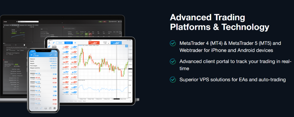 FP Markets trading platforms