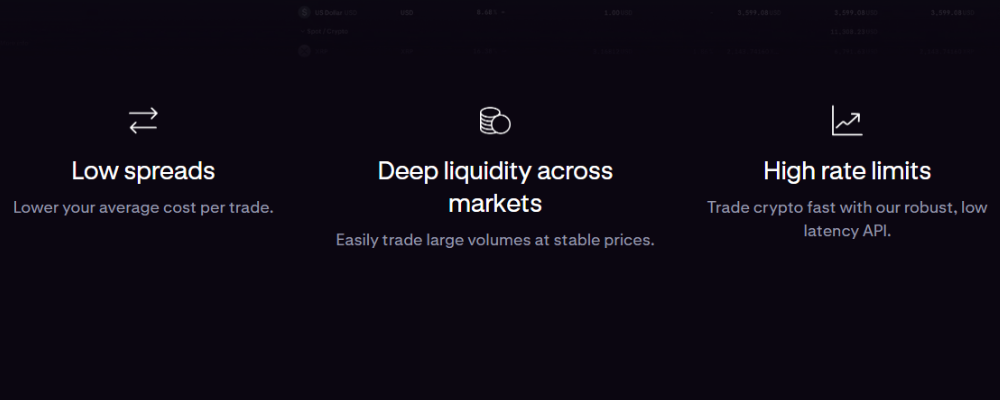 Kraken: fees and commissions