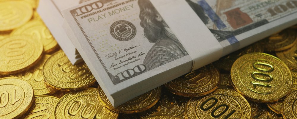 The gold and the dollar relationship