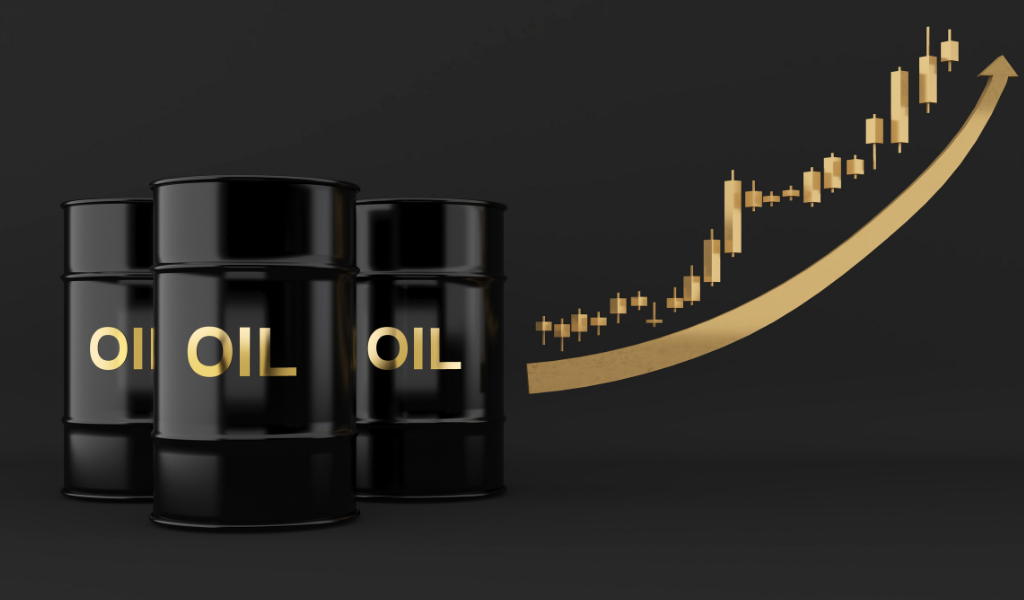 oil rises iran tensions us inventory surge