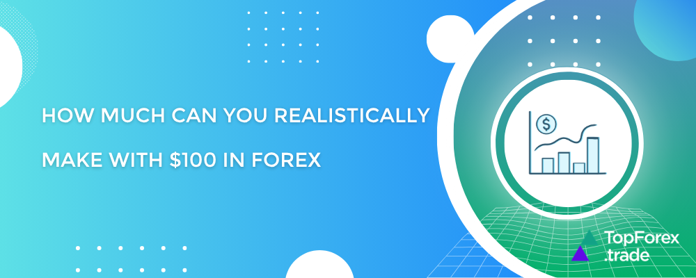 How much can you realistically make with $100 in forex