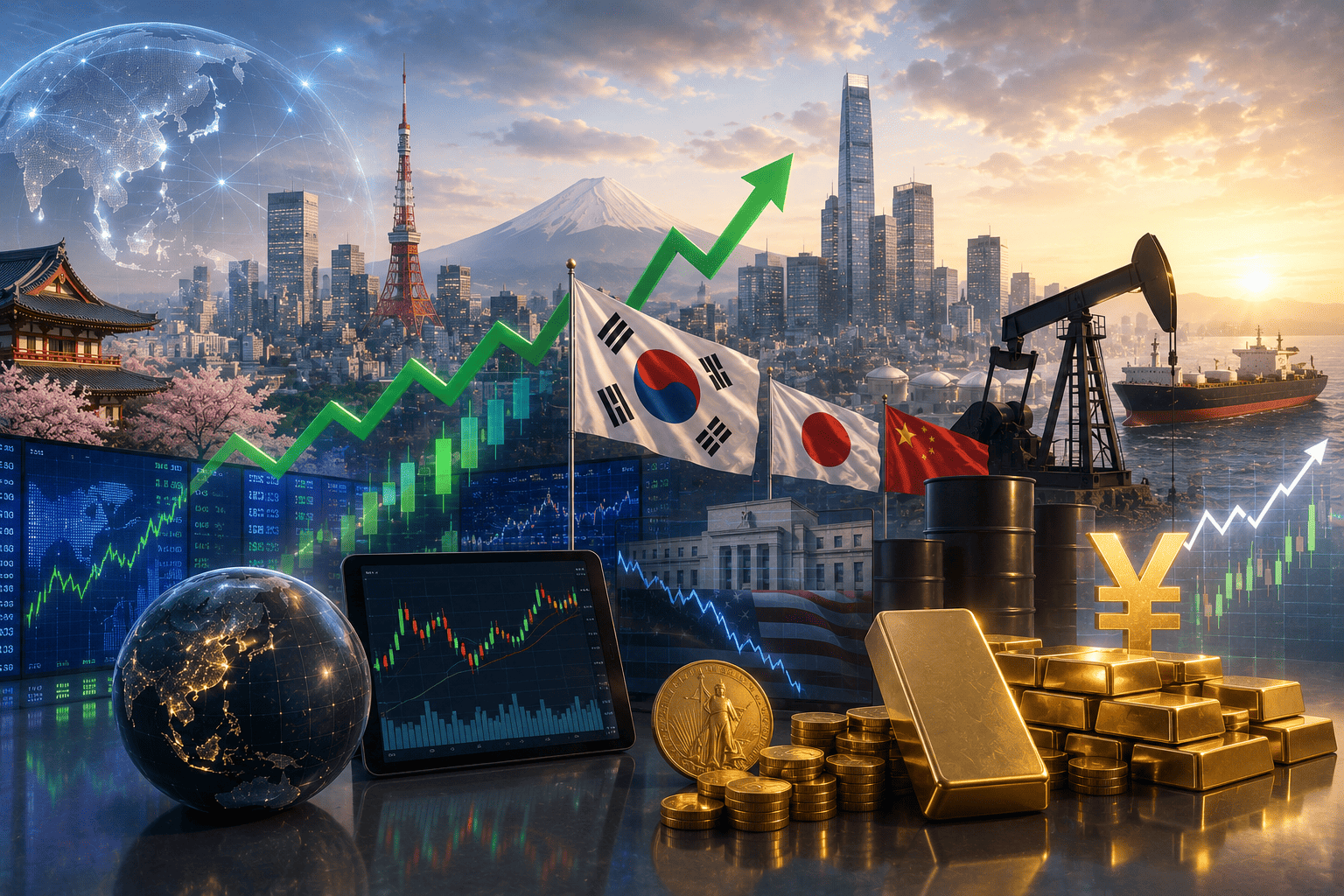 asian stocks rise us inflation fed rate hike bets