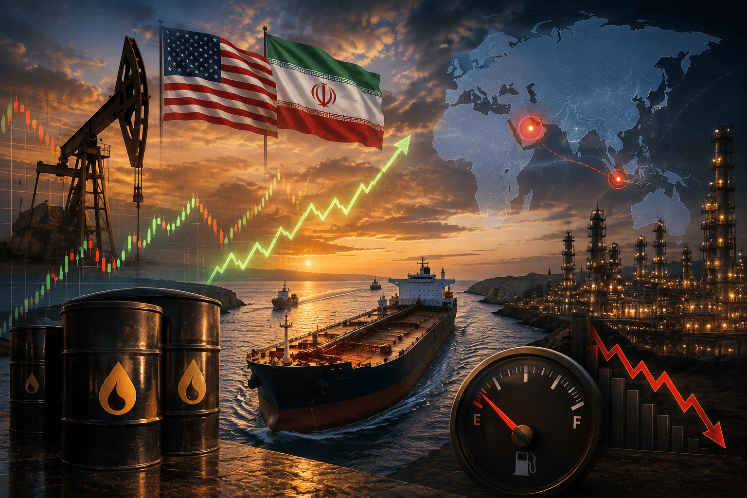 oil prices rise us iran talks supply risks